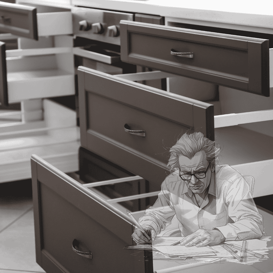 Der Unterschied zwischen Korpusbreite und Innenmaß für Besteckeinsätze