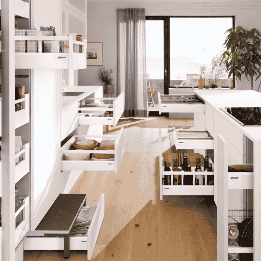 Bild: Blum Tandembox Besteckeinsatz