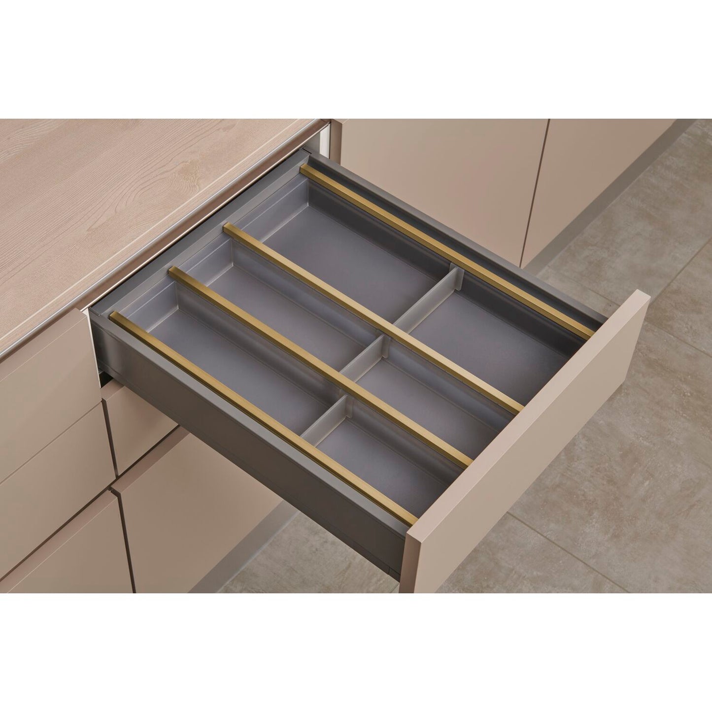 Ninka Cuisio Besteckeinsatz Verbinder - Verbindungsprofil Edelstahl