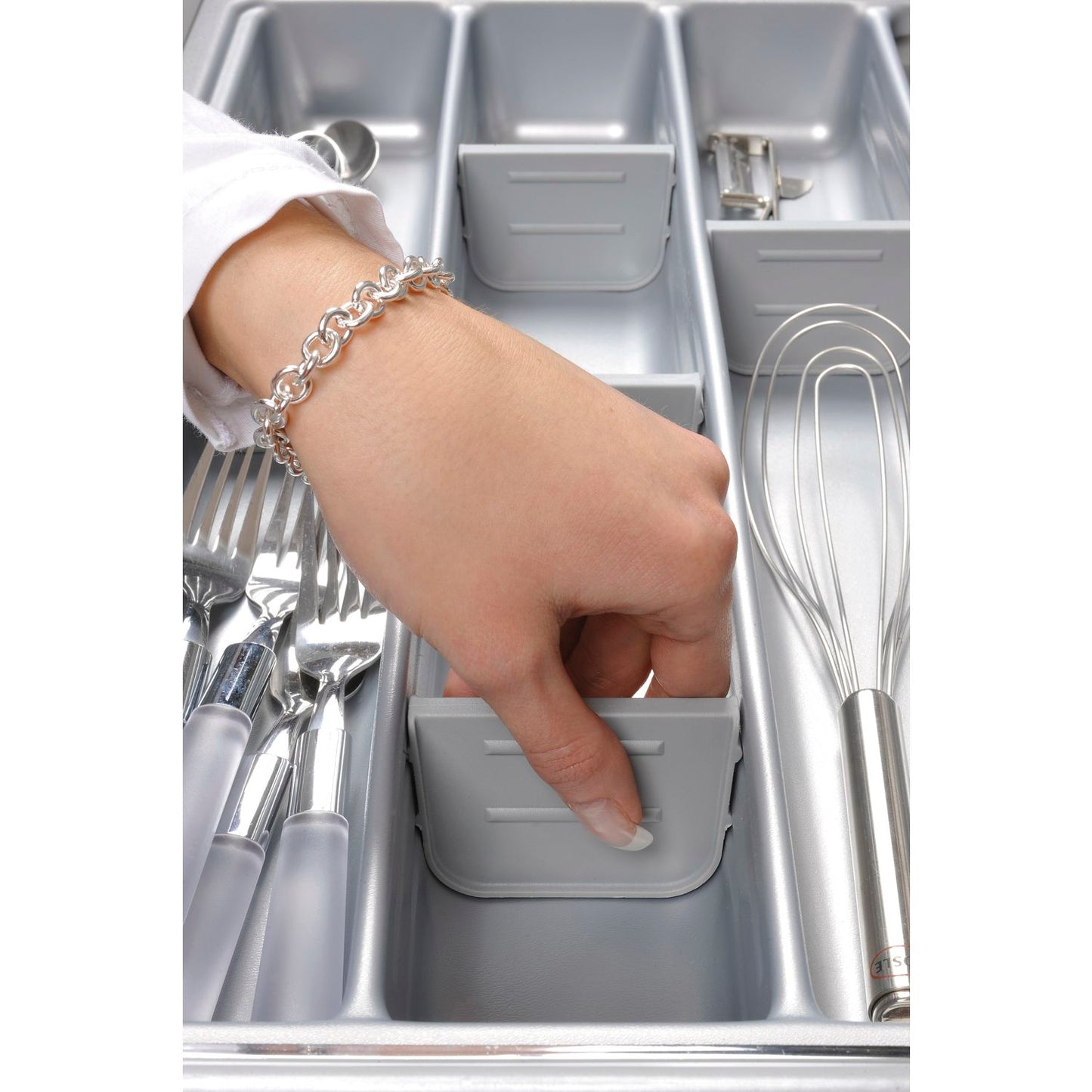 Agoform Besteckkasten Trenner - Einteilung für Besteckeinsatz Set Scoop II - 4-teilig