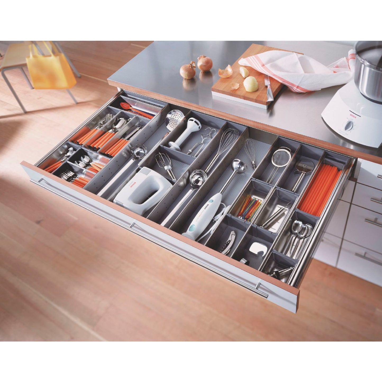 Blum Orga-Line Besteckeinsatz Set für Korpusbreite 300-399mm ZSI.BI2N, NL