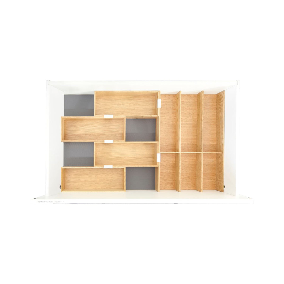 Rockenhausen Besteckkasten Set 1 Move - Besteckeinsatz aus Holz, Eiche