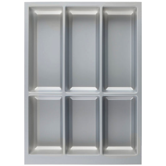 Agoform Besteckeinsatz Nob für Nobilia Schubladen 2012-2024, silber