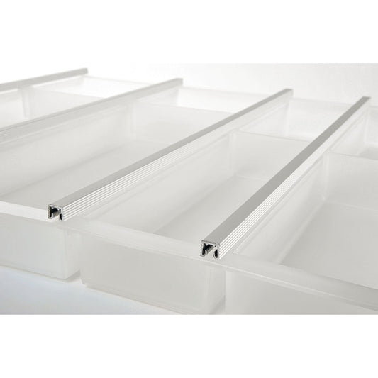 Ninka Besteckeinsatz Set Cuisio - Besteckkasten weiß für Merivobox KB