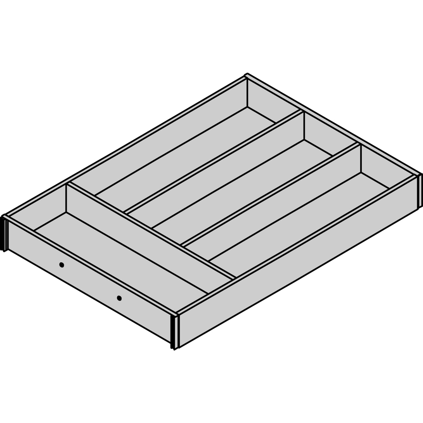 Blum Ambia Line Besteckeinsatz - Besteckkasten aus Holz