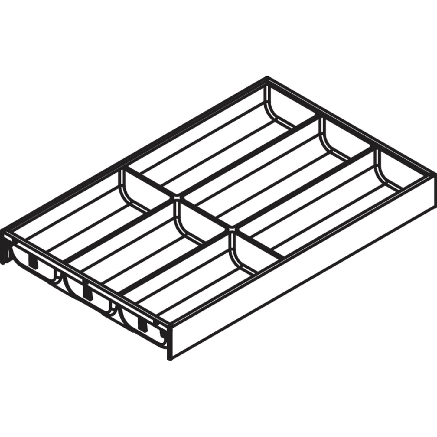 Blum Ambia Line Besteckeinsatz - Besteckkasten, Tiefe