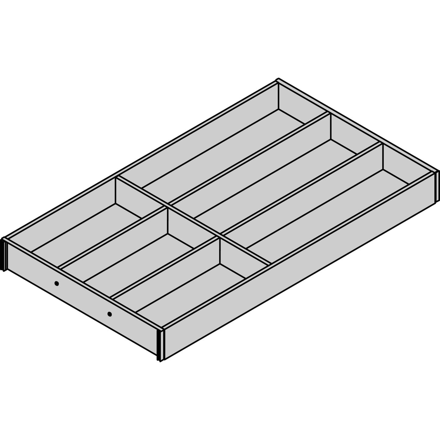 Blum Ambia Line Besteckeinsatz - Besteckkasten aus Holz