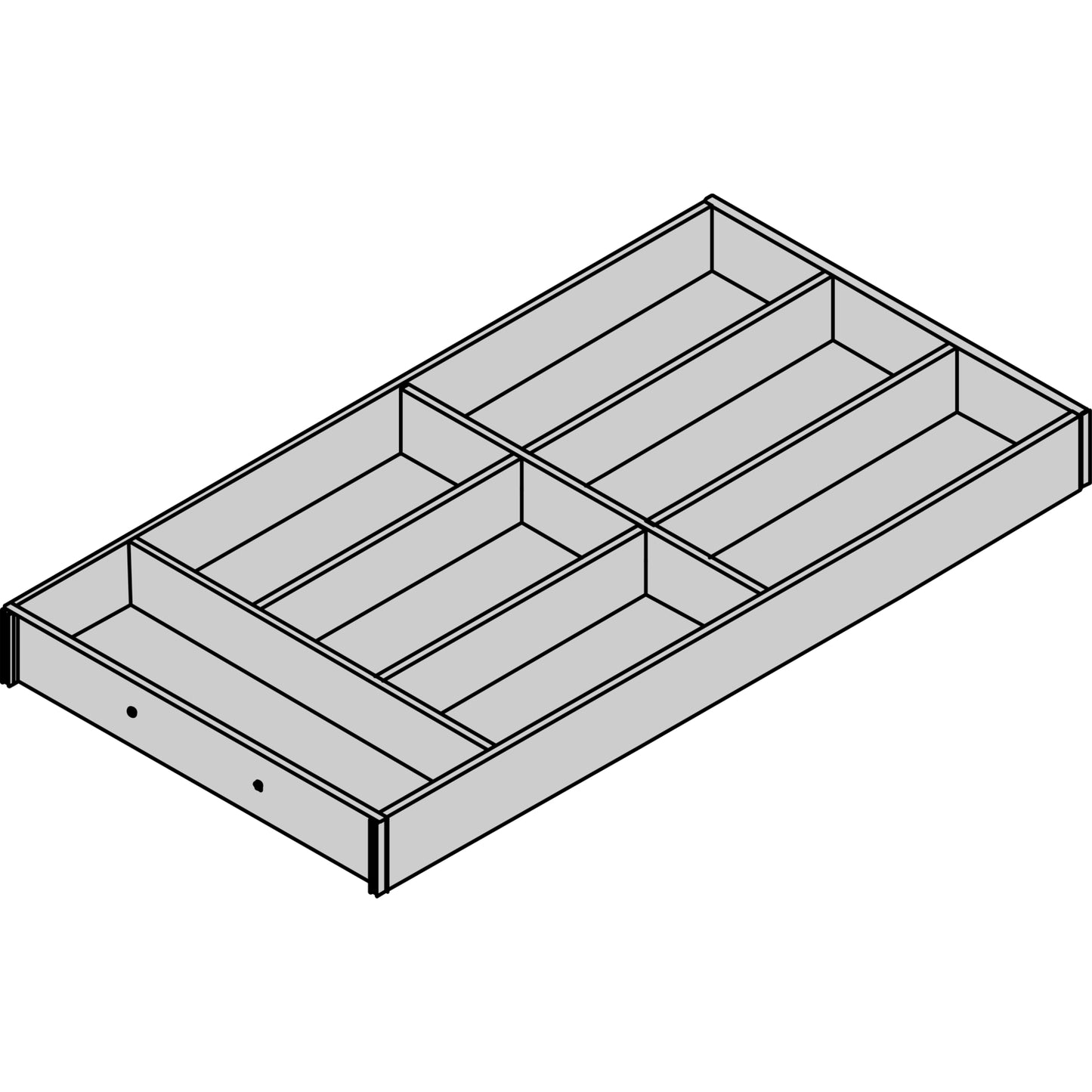 Blum Ambia Line Besteckeinsatz - Besteckkasten aus Holz