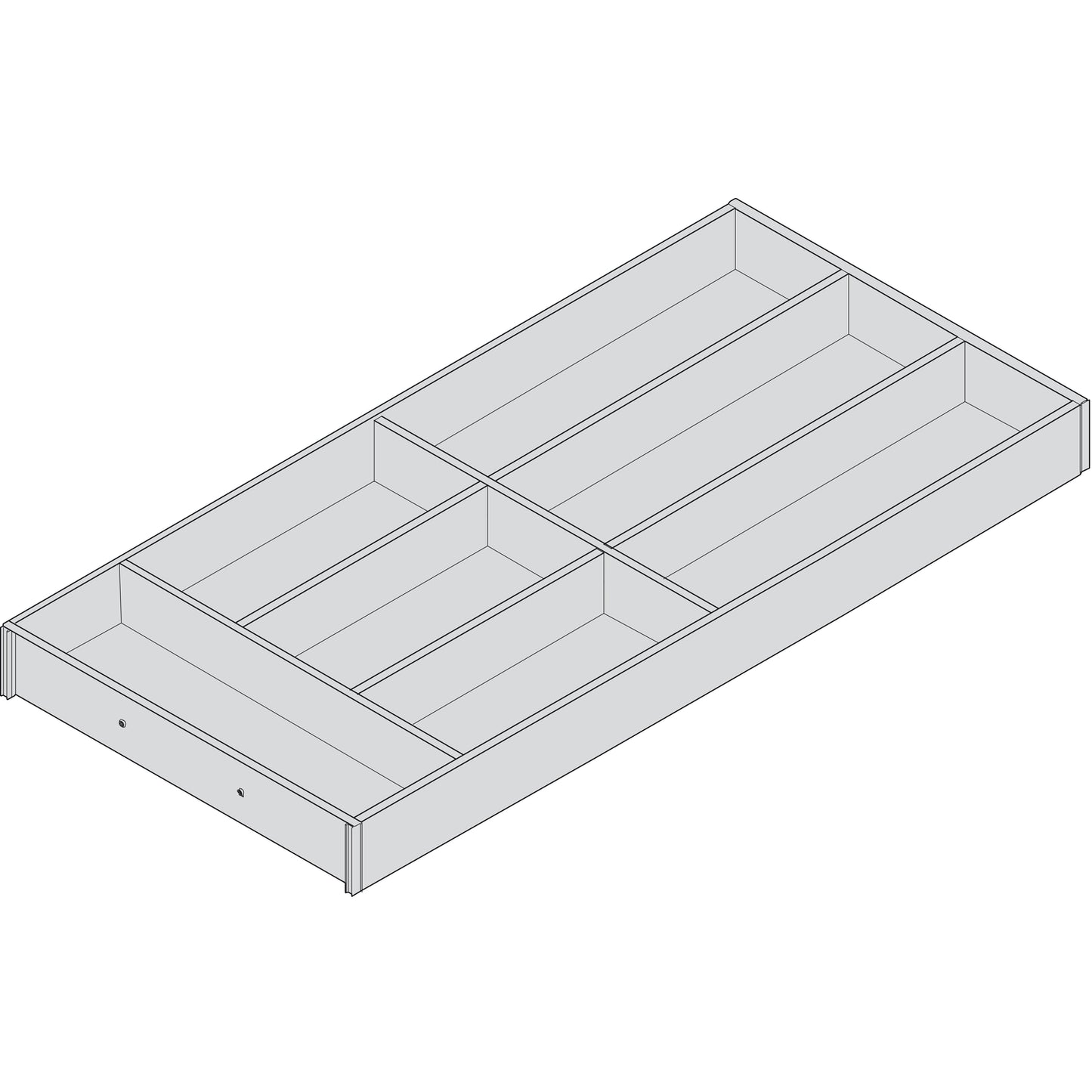 Blum Ambia Line Besteckeinsatz - Besteckkasten aus Holz